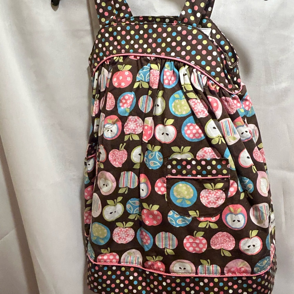 NWT Sz 12 mths dress/panty set by polka dots